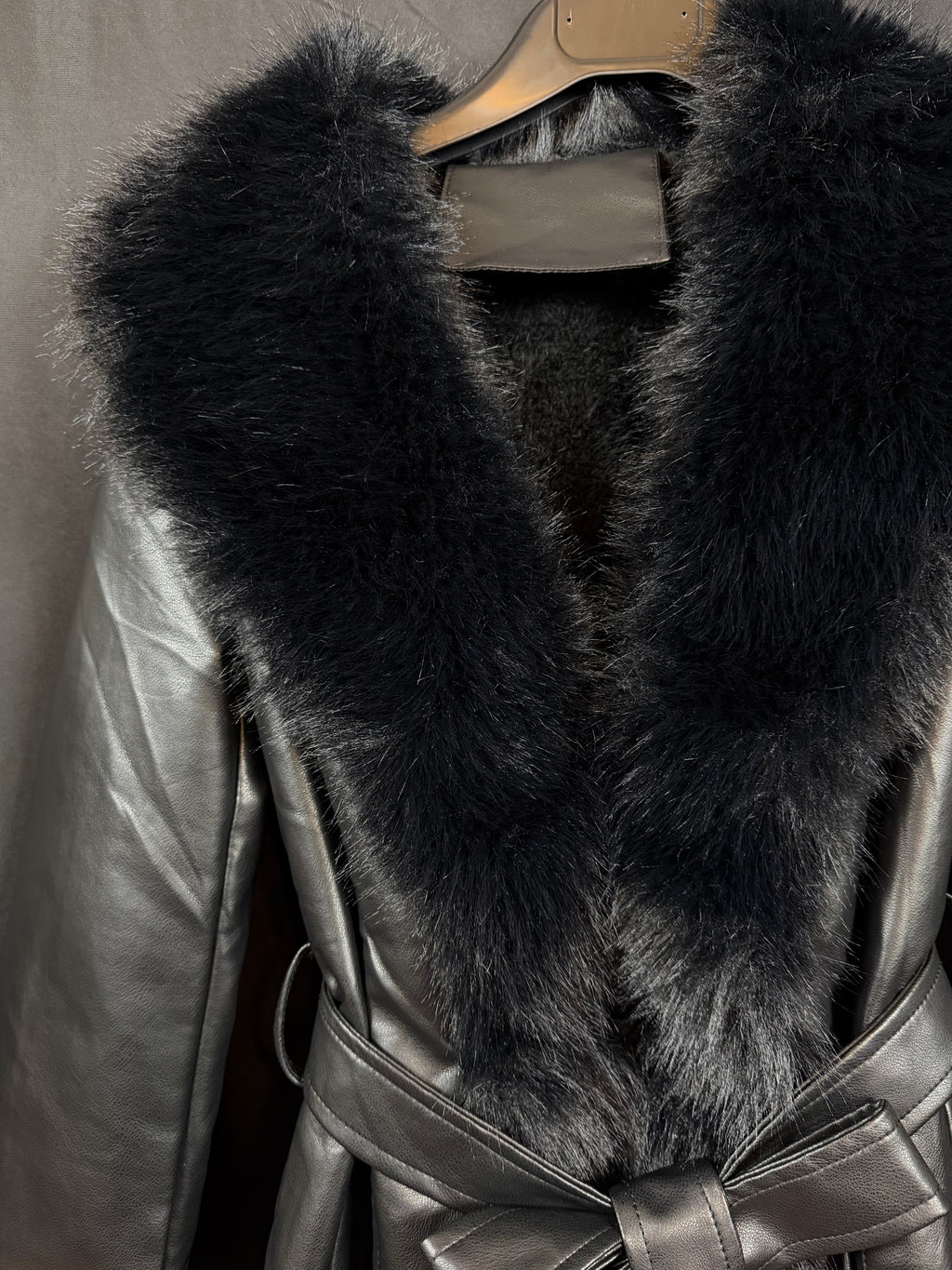 Cappotto ecopelle
