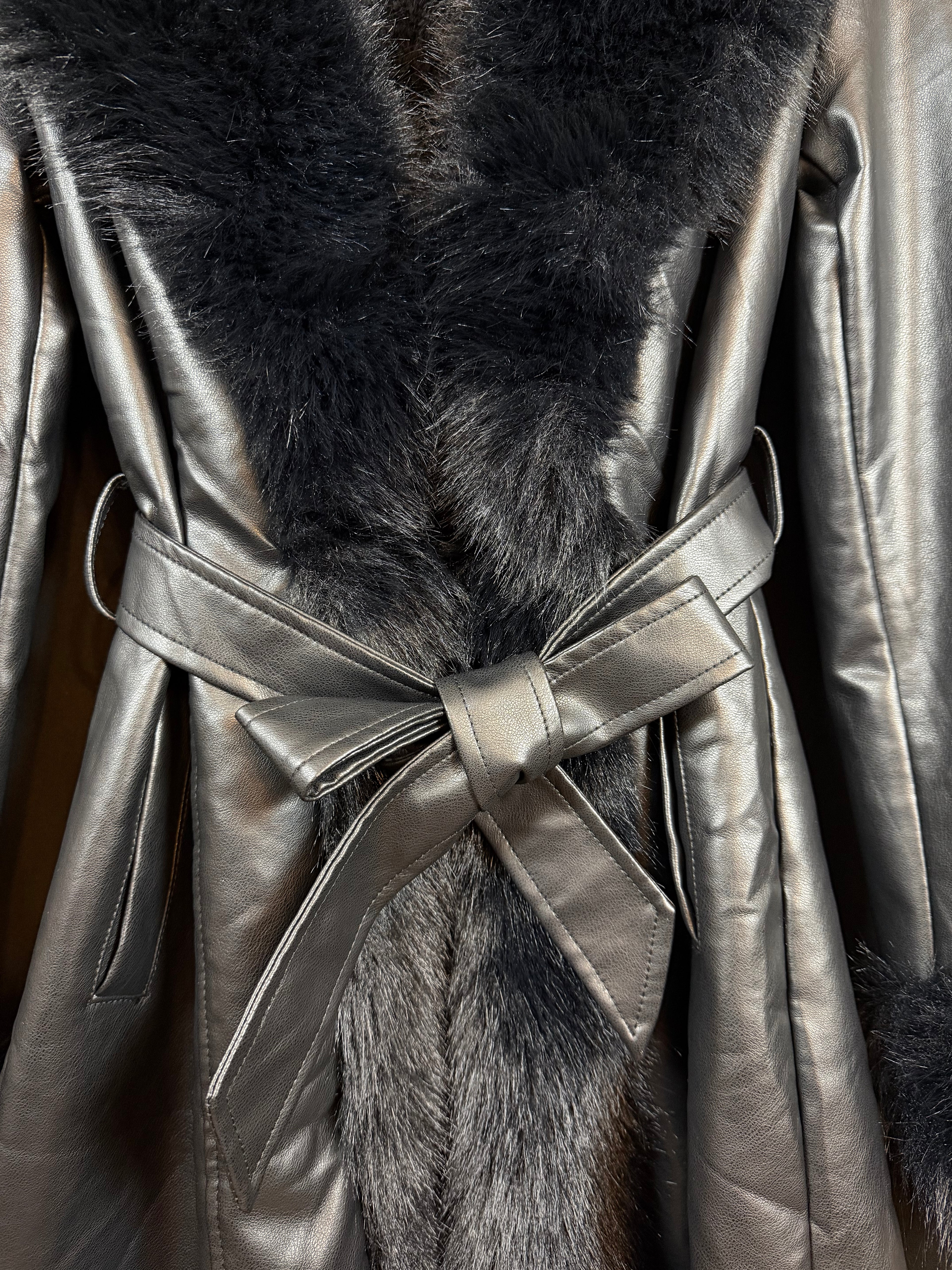 Cappotto ecopelle