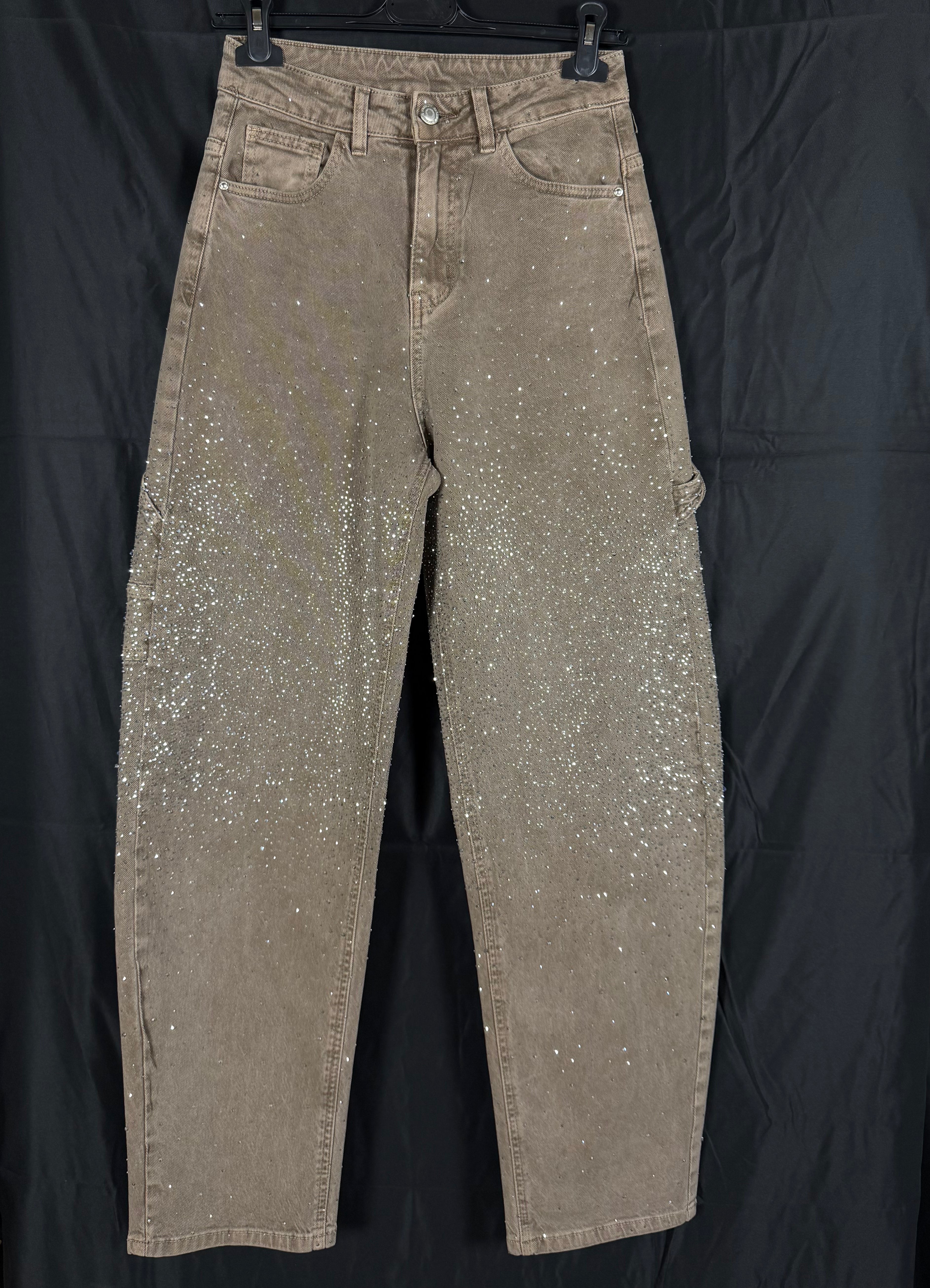 Jeans brillantinato