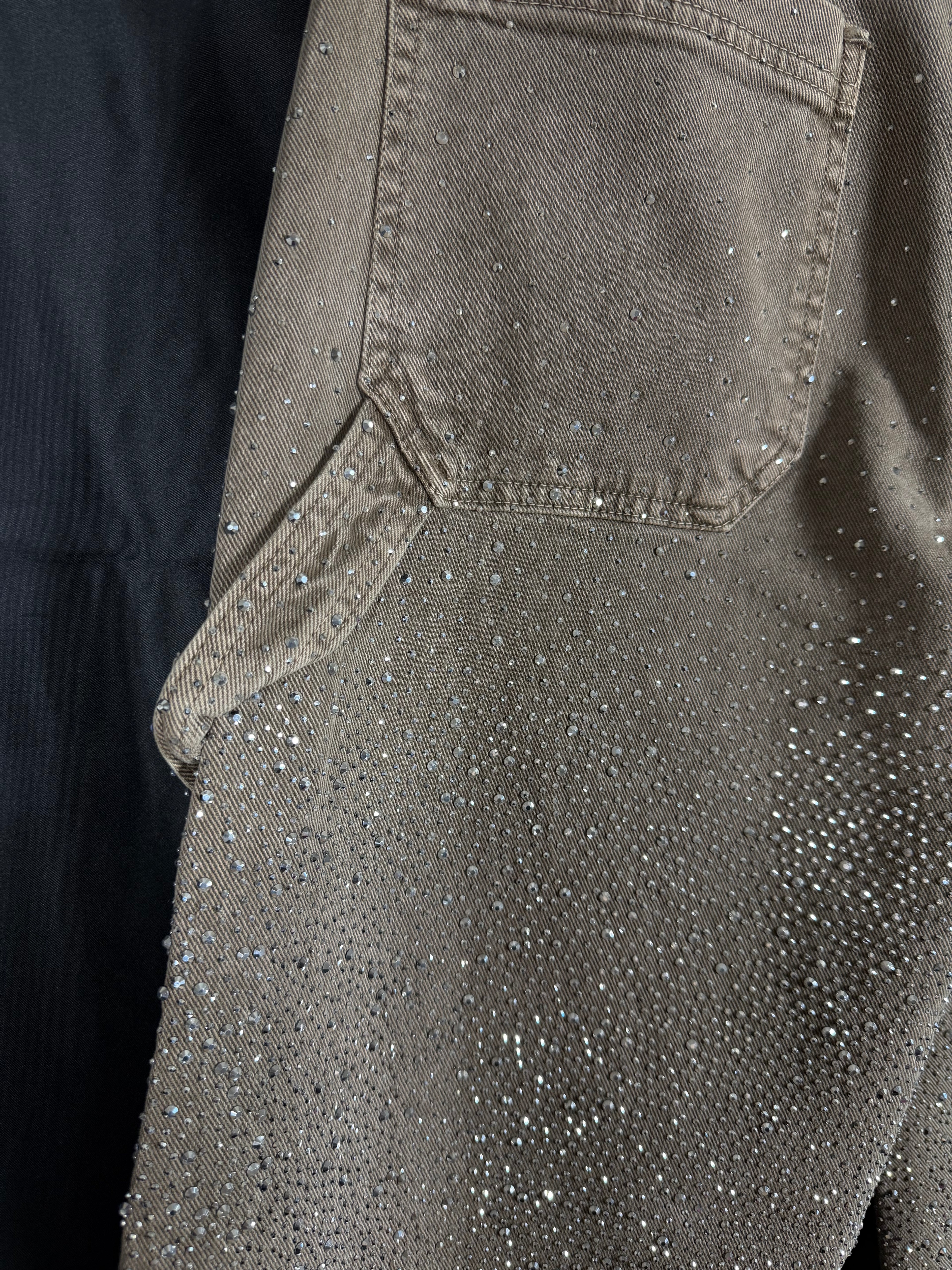 Jeans brillantinato