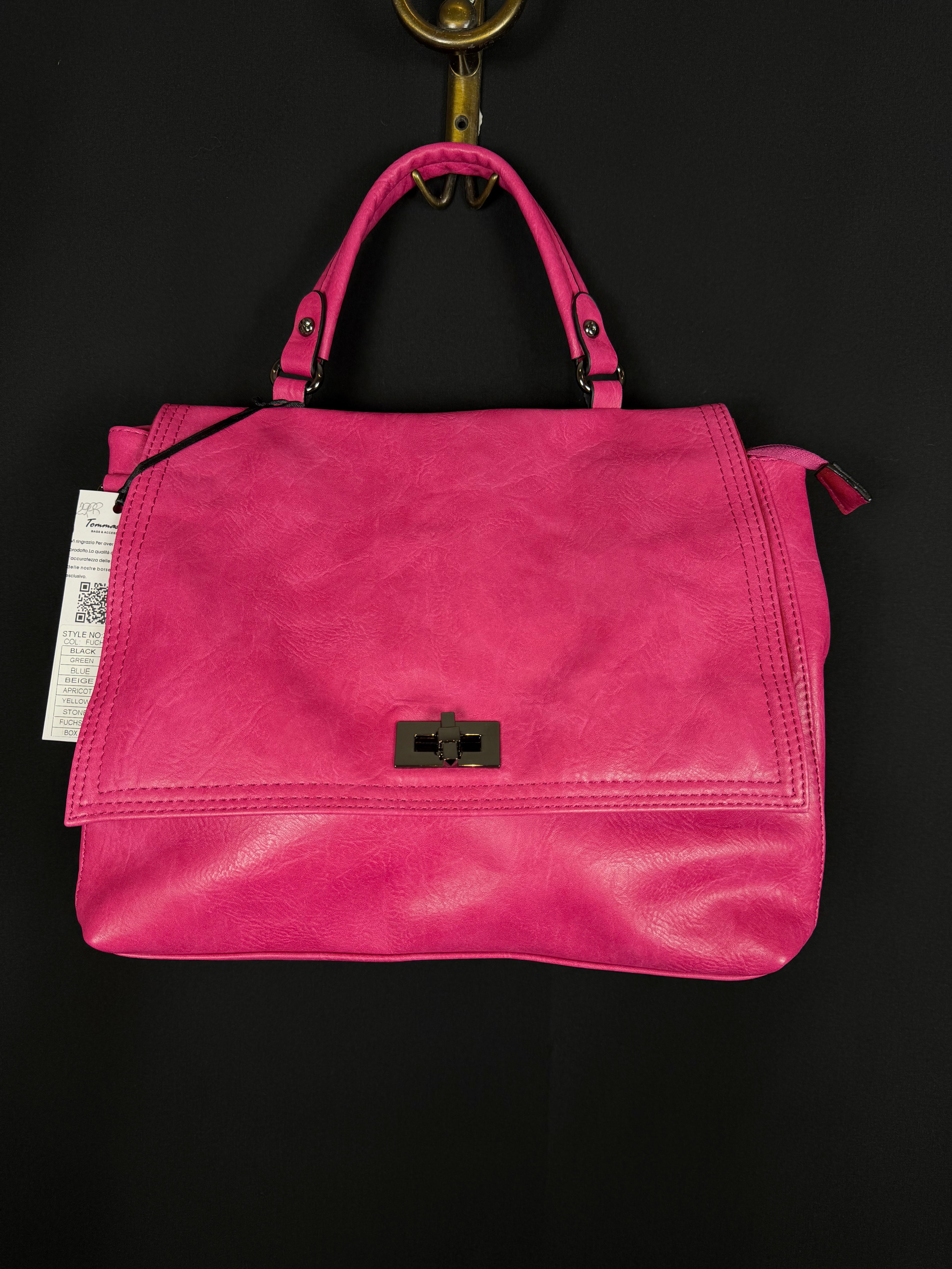 Borsa ecopelle con tracolla
