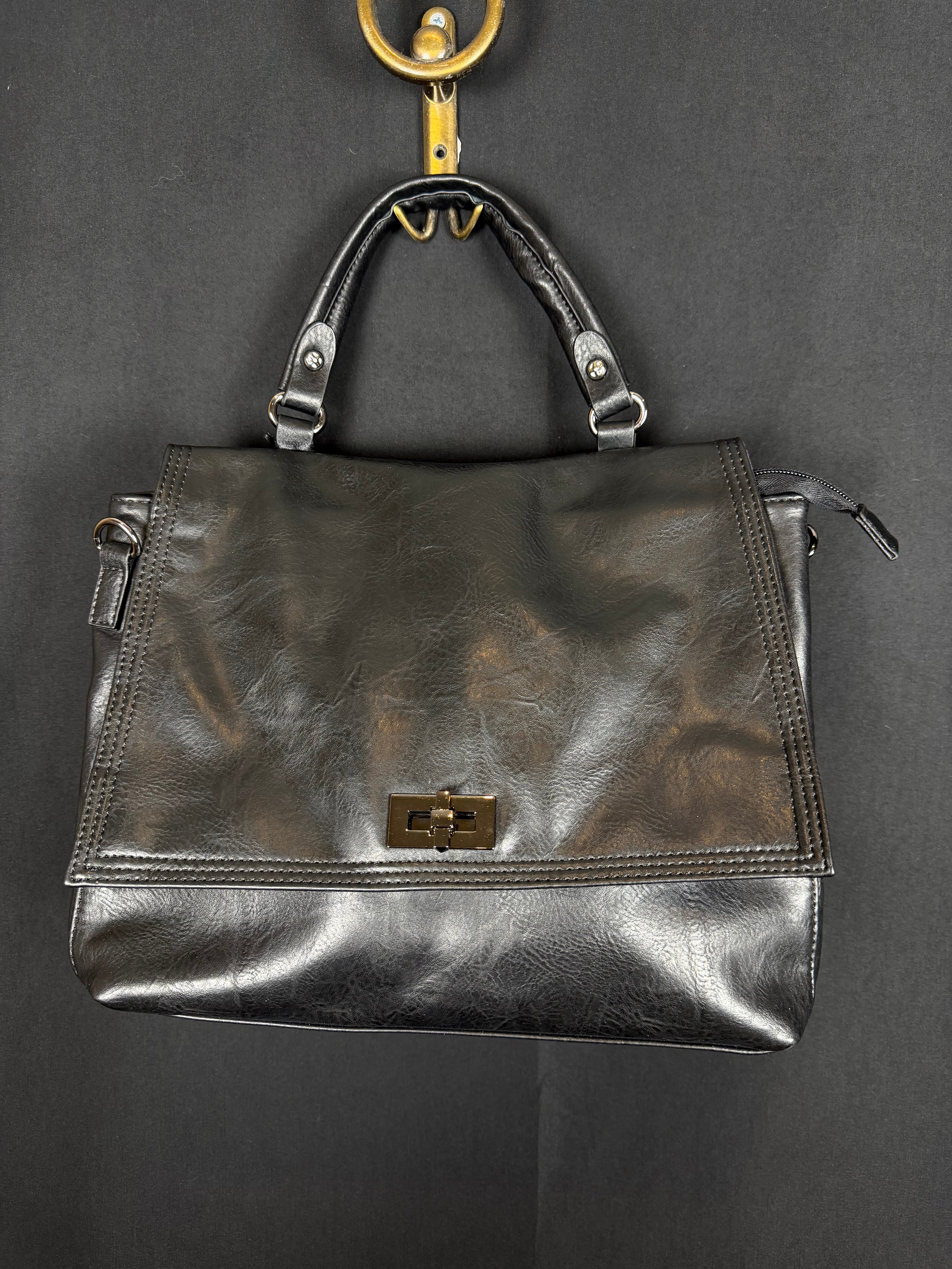 Borsa ecopelle con tracolla