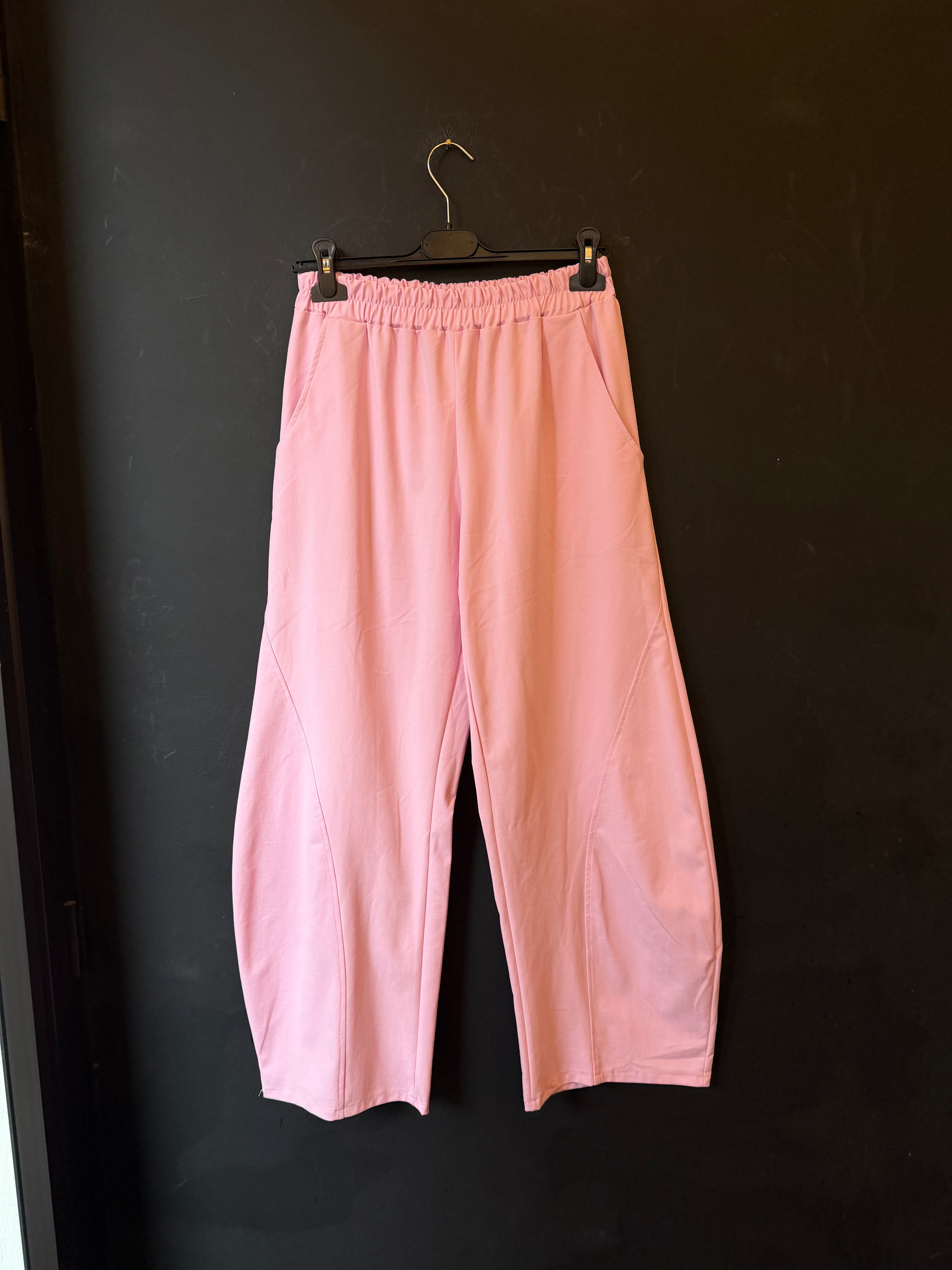 Pantaloni palazzo e palloncino