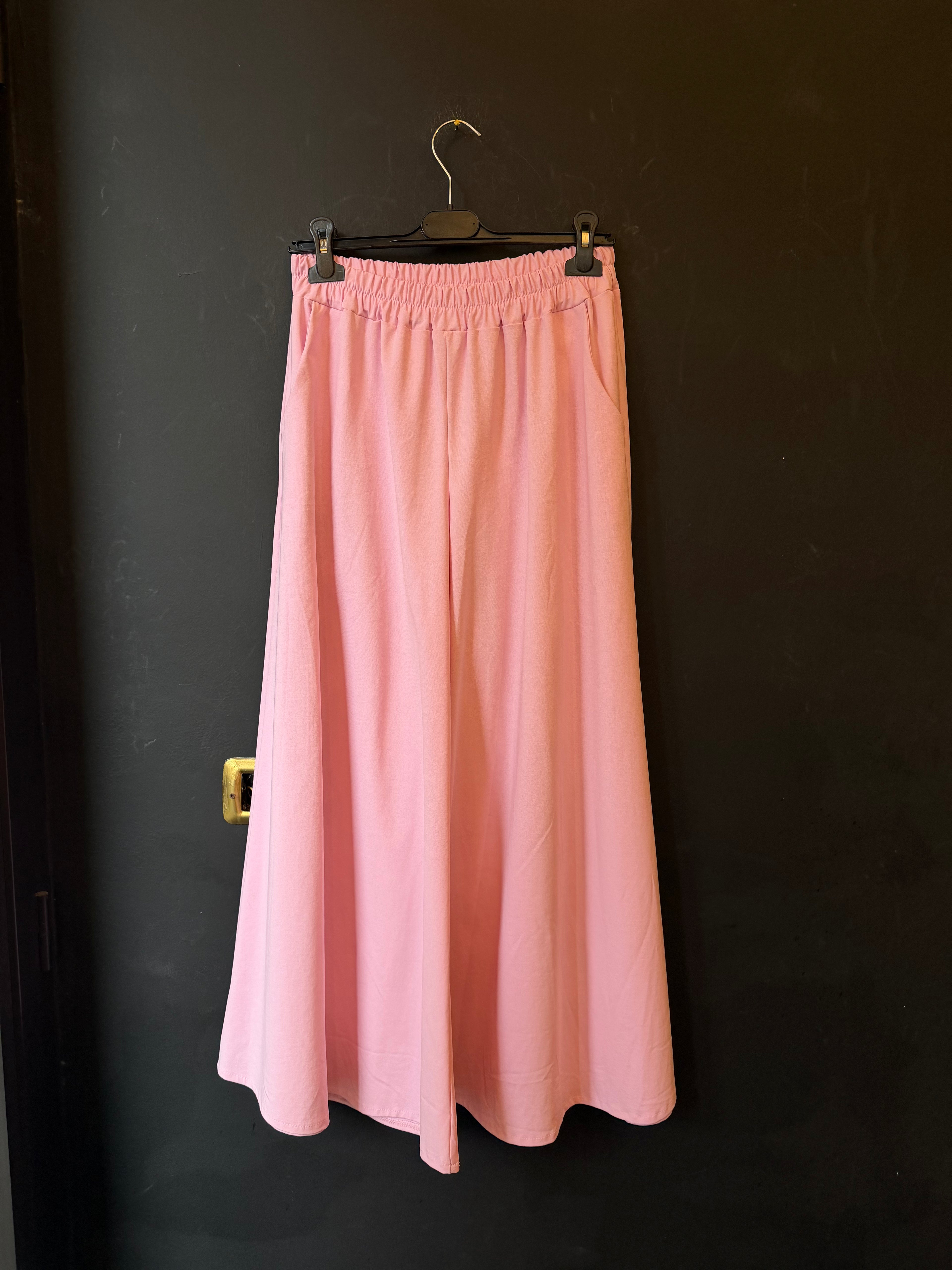 Pantaloni palazzo e palloncino