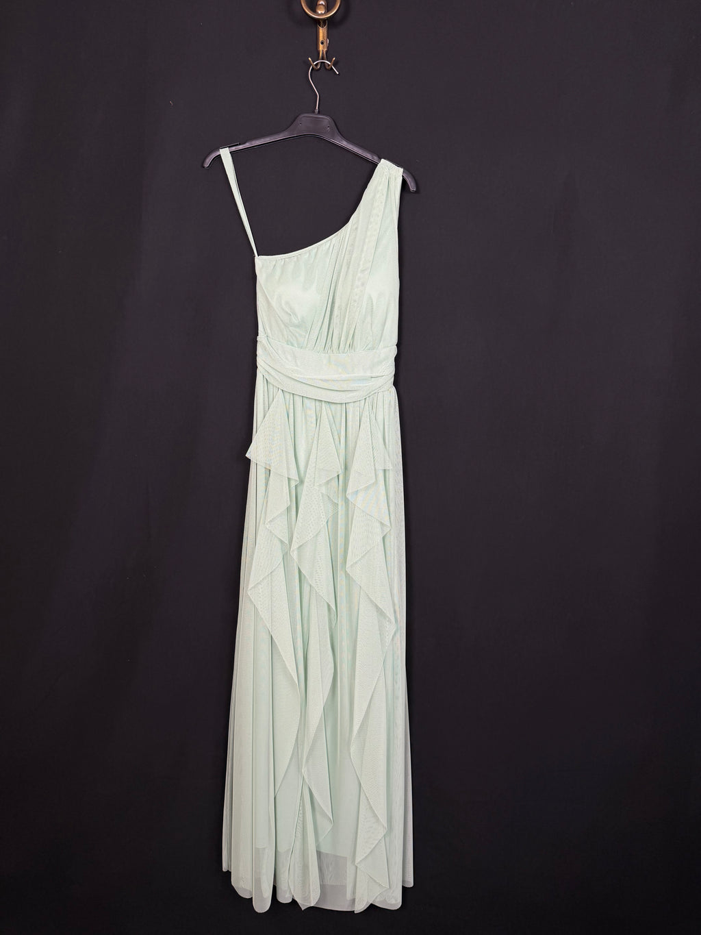 Vestito tulle monospalla