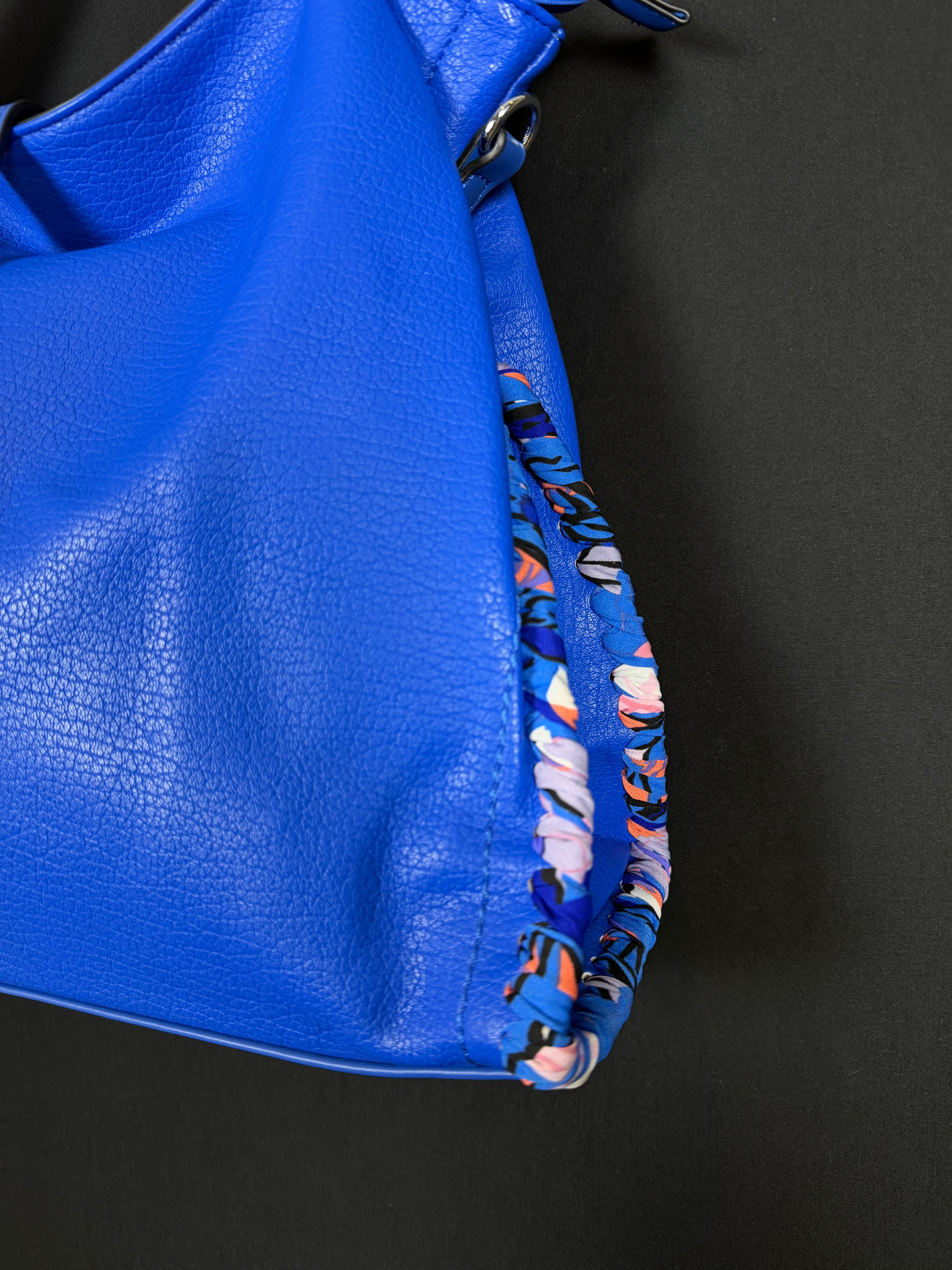 Borsa ecopelle stropicciata