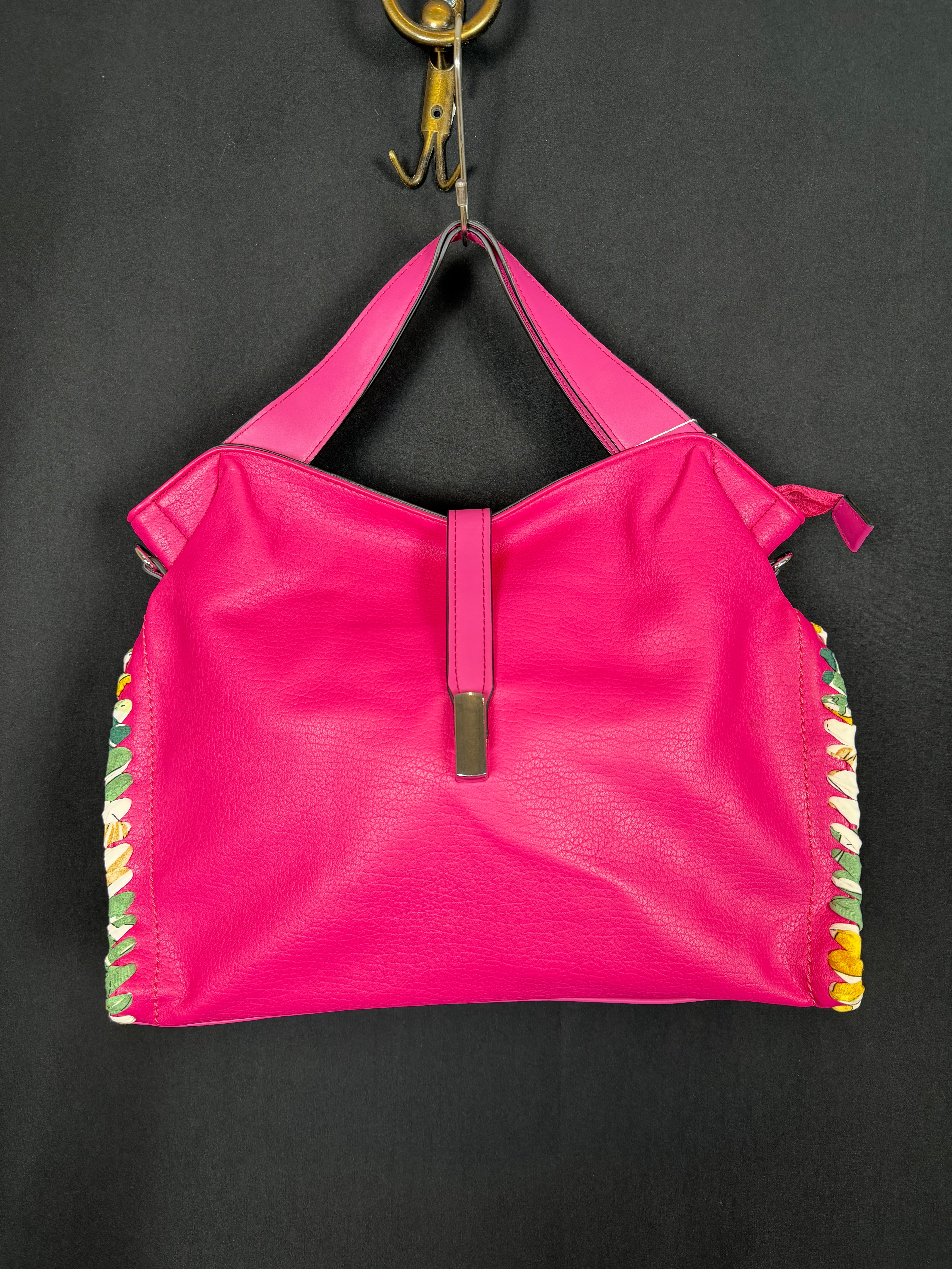 Borsa ecopelle stropicciata