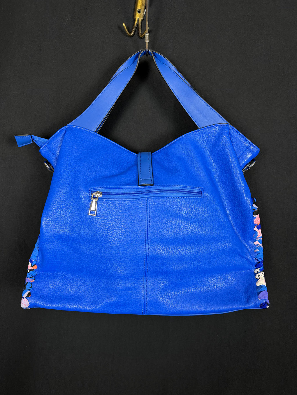 Borsa ecopelle stropicciata
