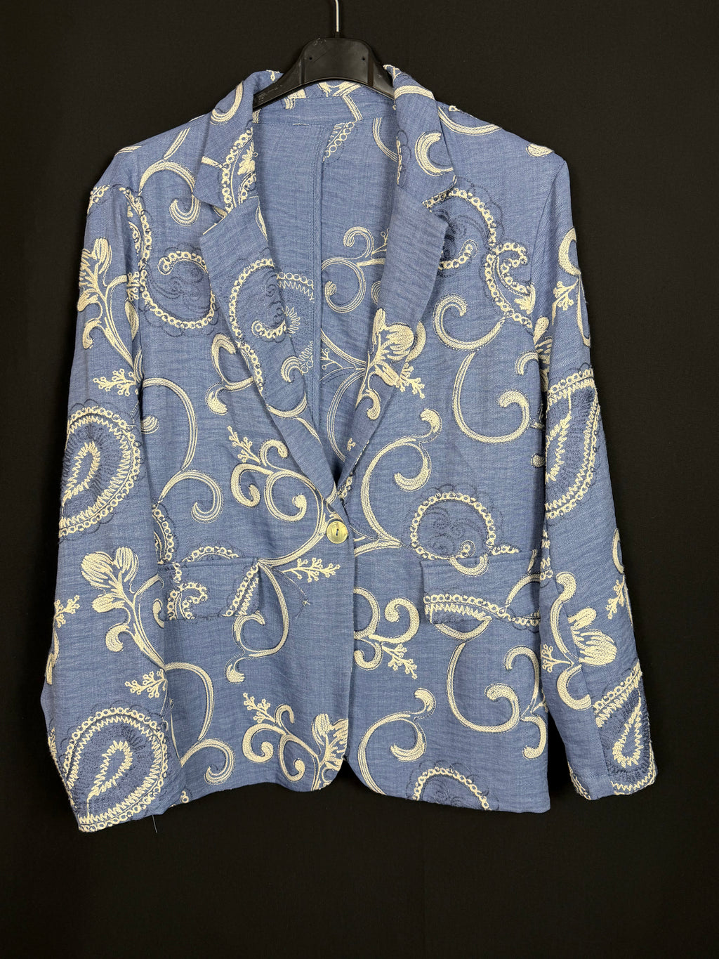 Blazer Ricamo Royal