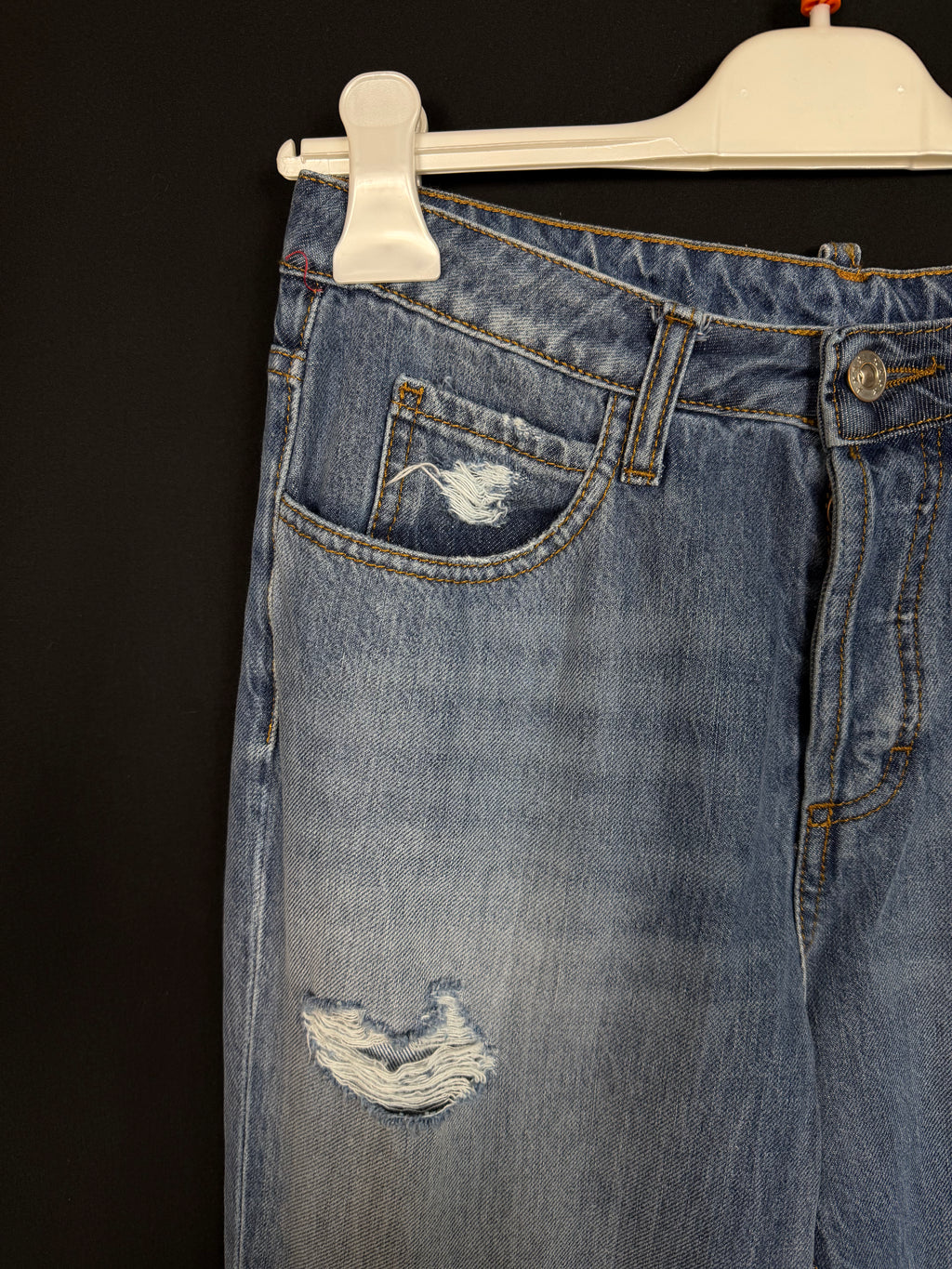 Jeans single rip