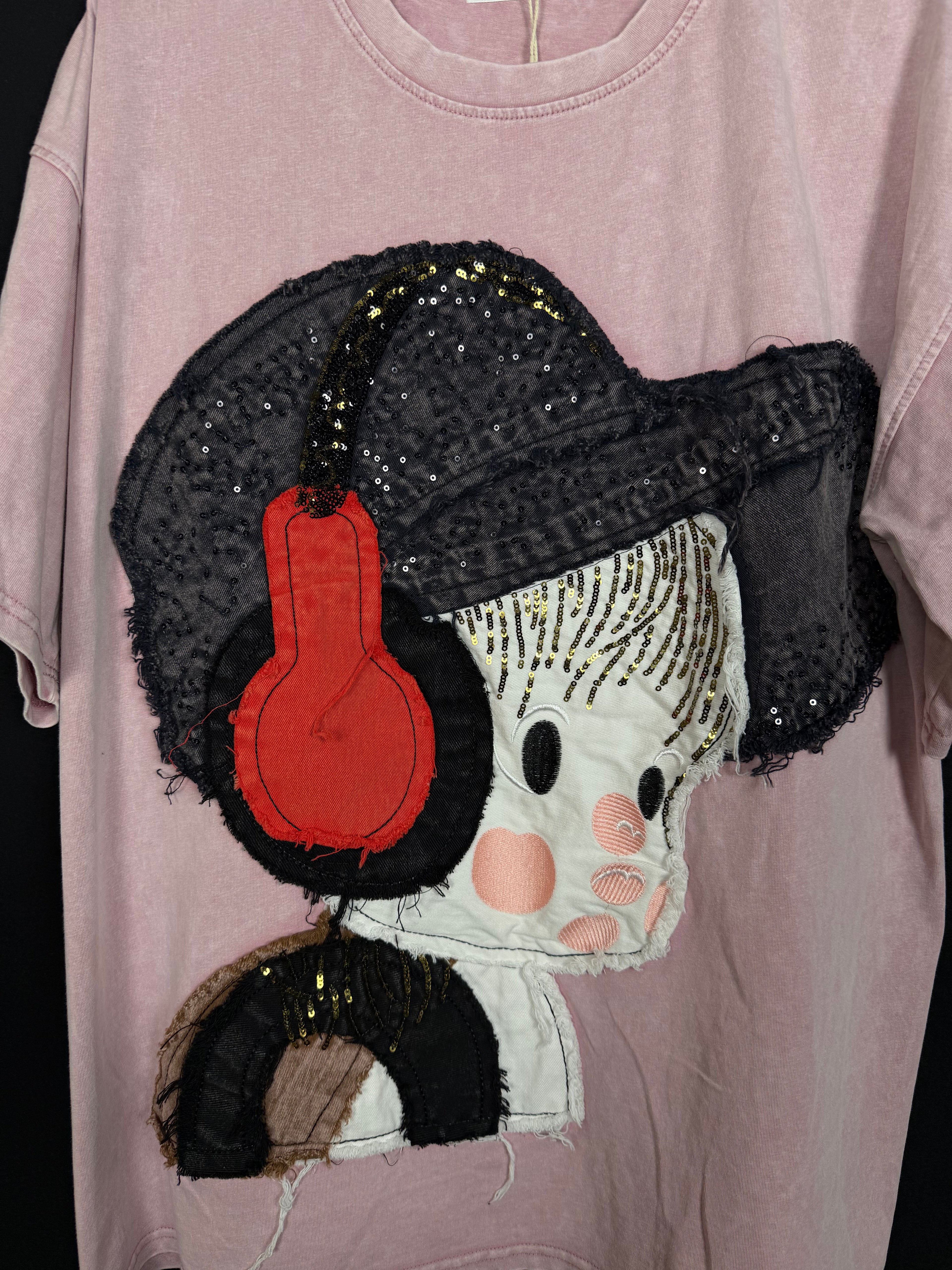 Maxi t-shirt fantasia