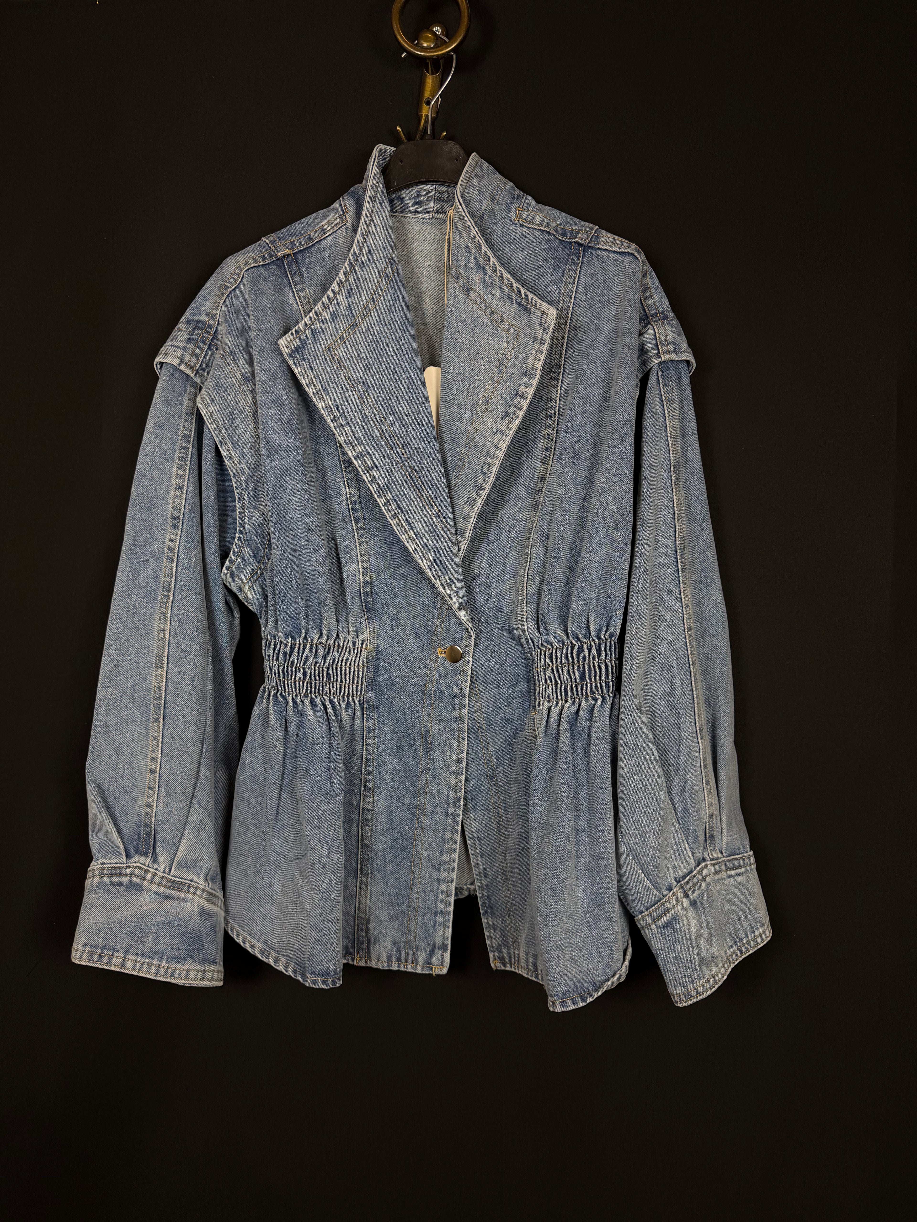 giacchetta denim curve