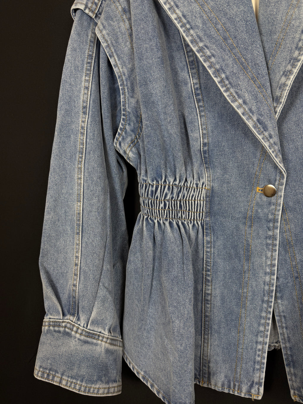giacchetta denim curve
