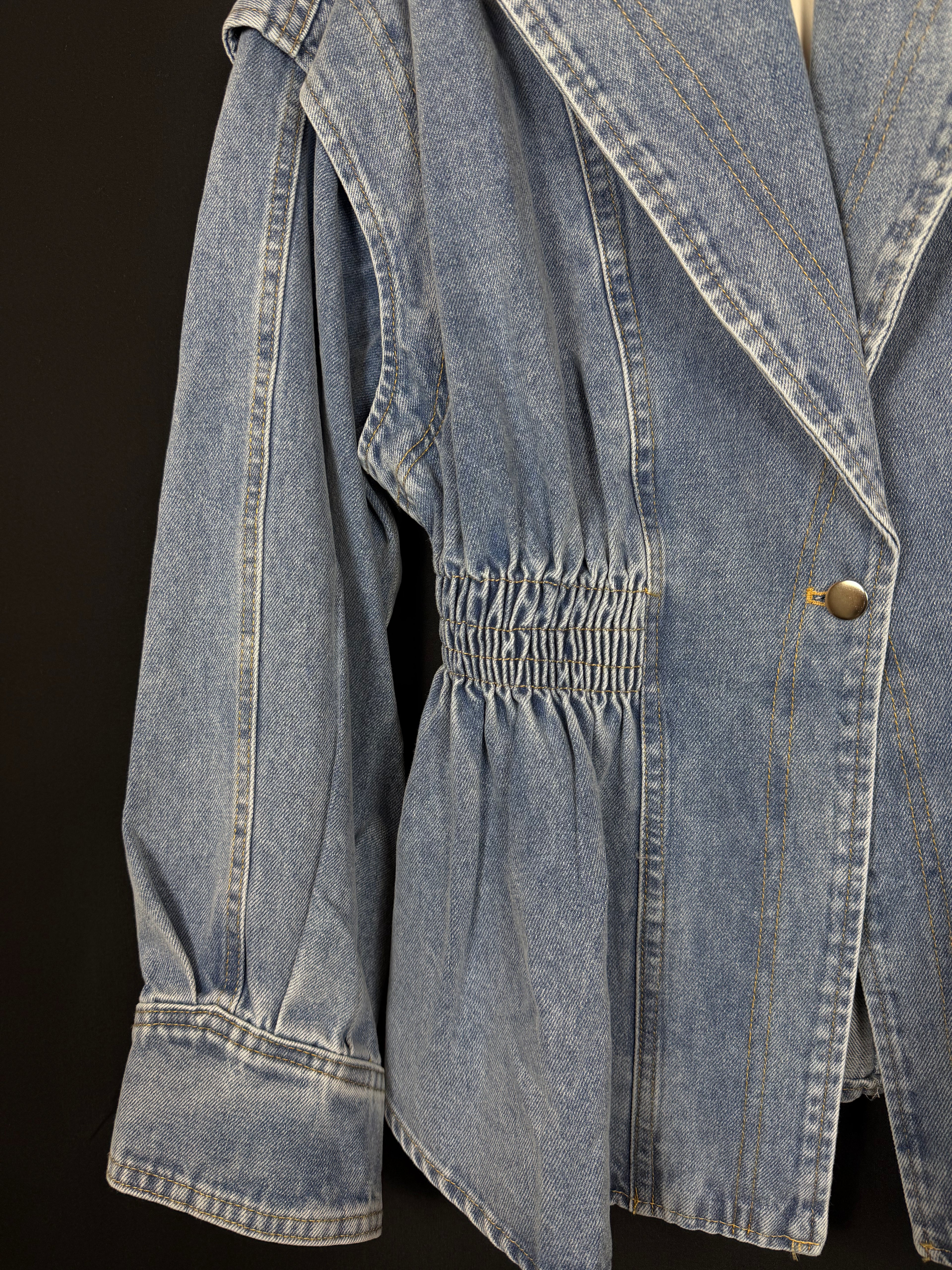 giacchetta denim curve