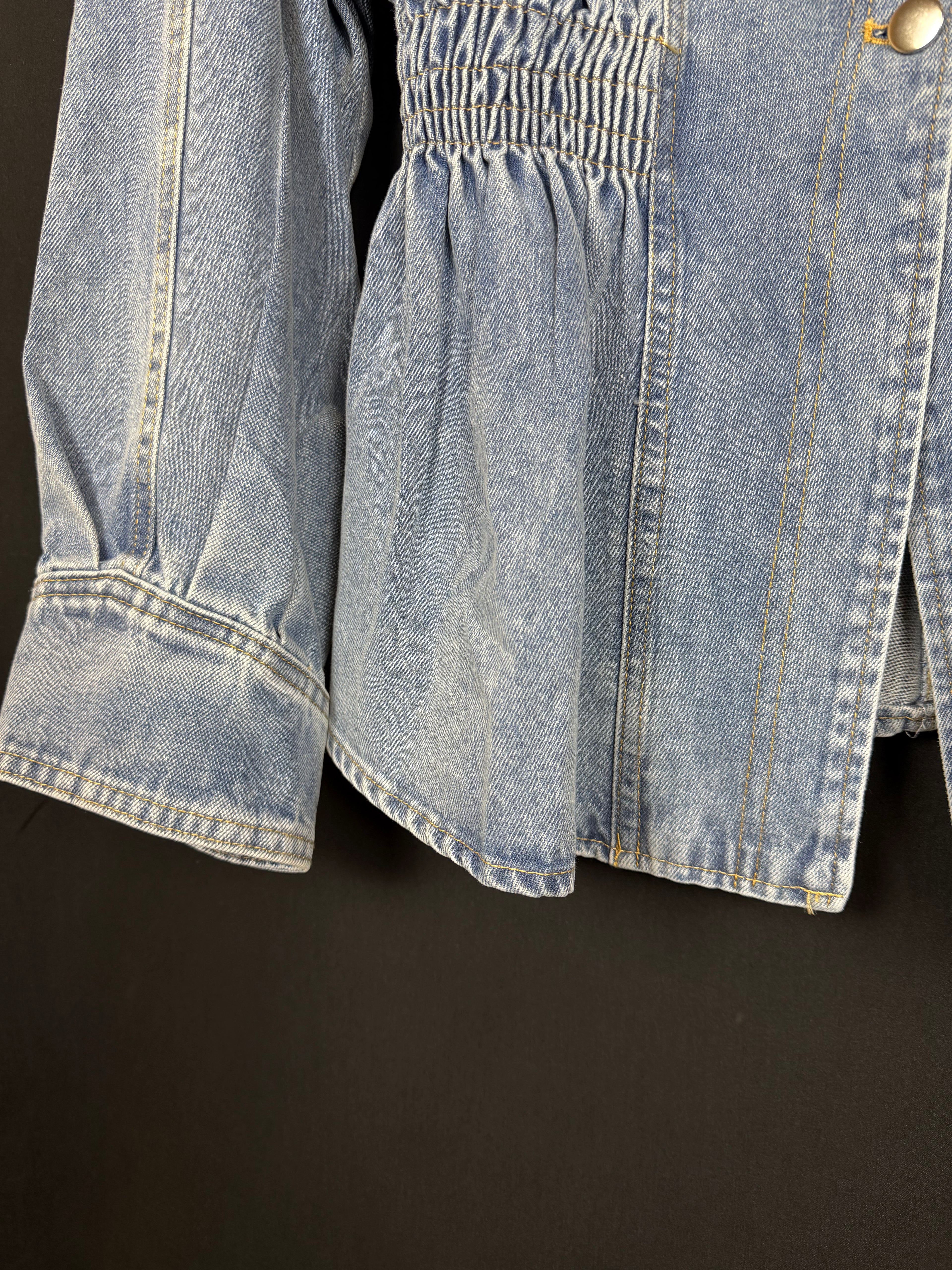 giacchetta denim curve