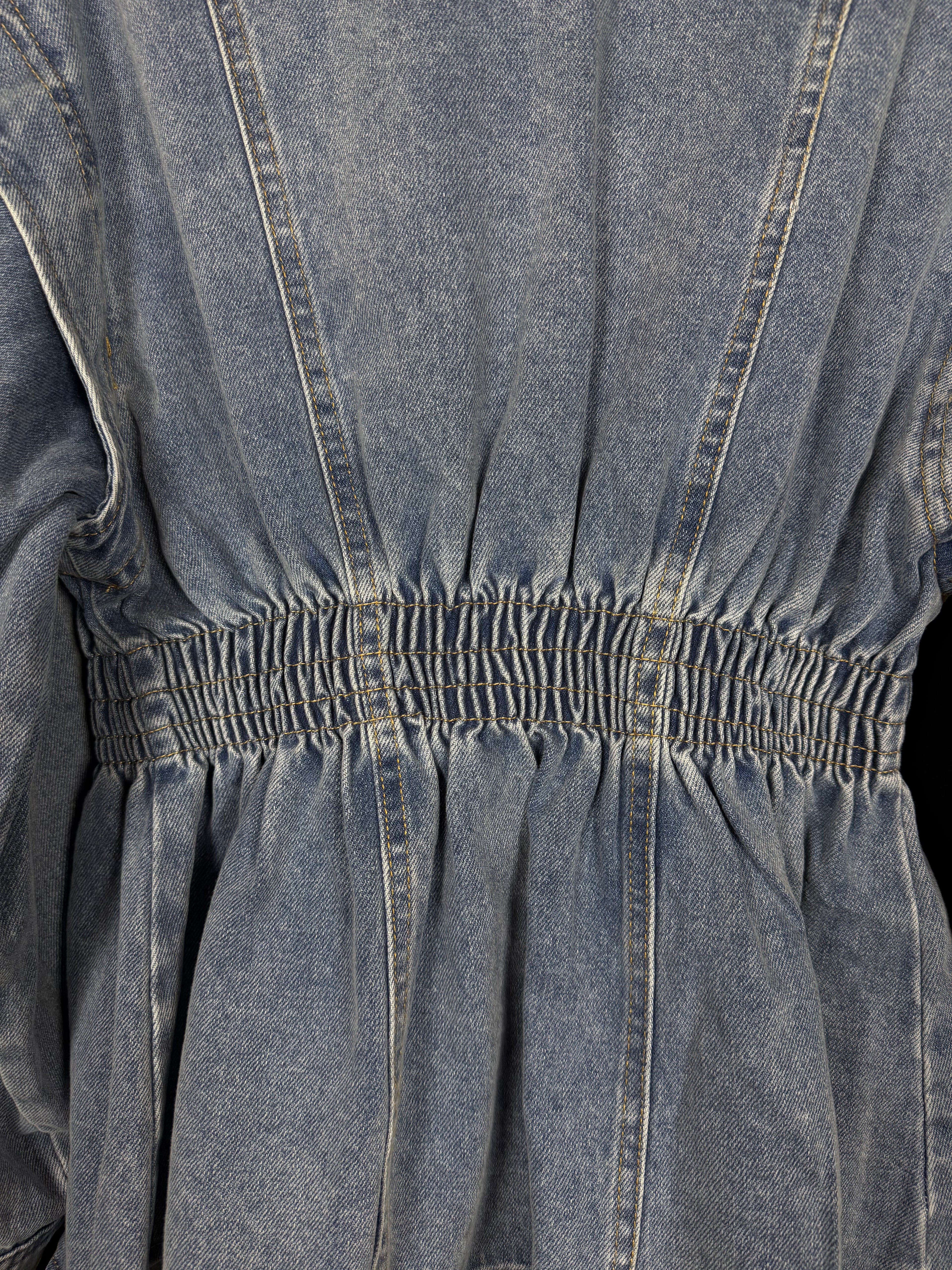 giacchetta denim curve