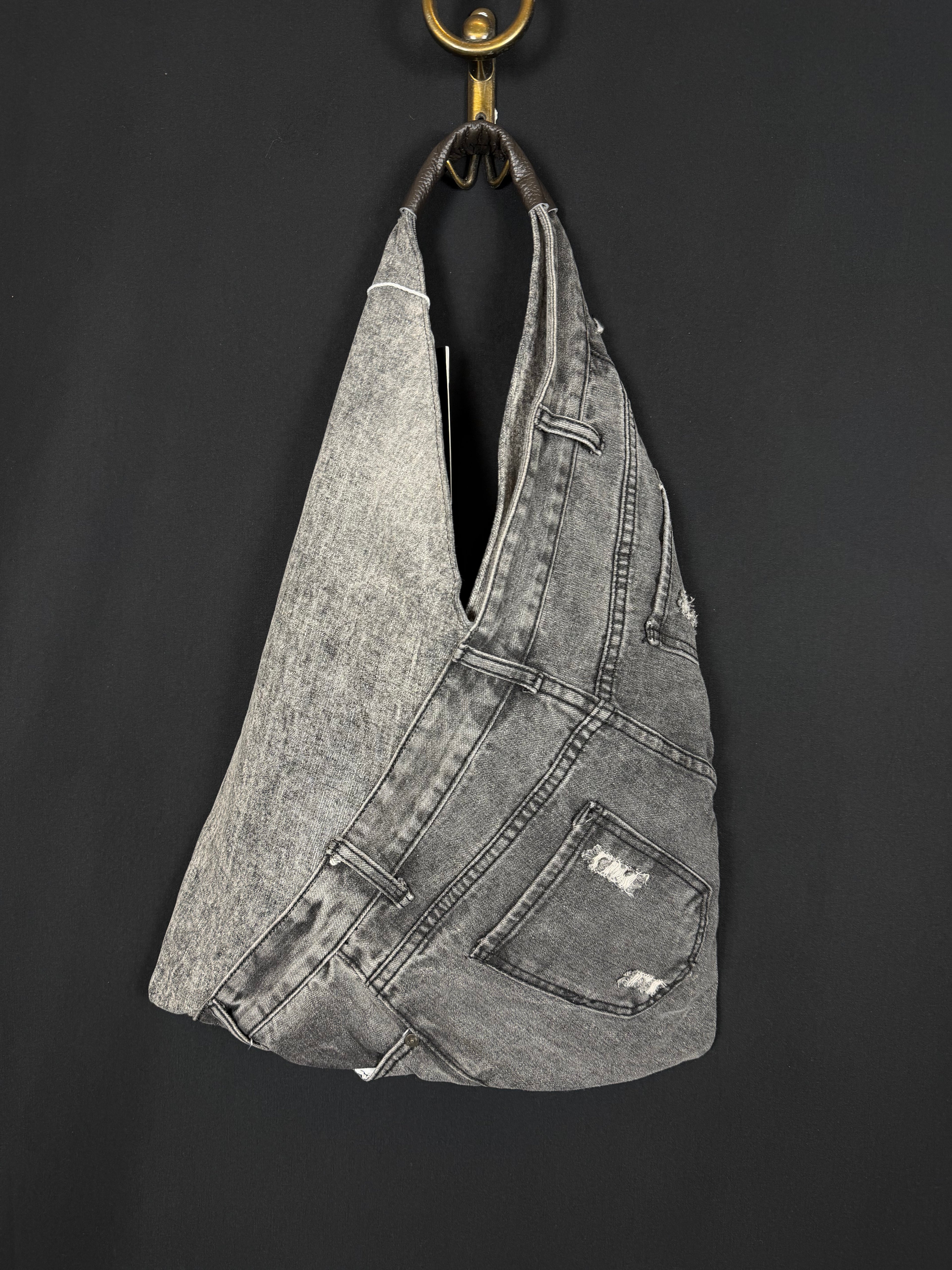borsa cargo denim